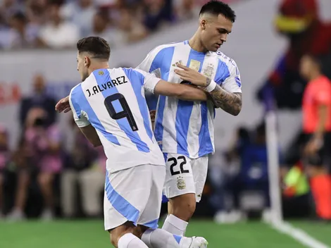 Julián Álvarez y Lautaro Martínez generan que la Selección Argentina sea la envidia de todo Sudamérica