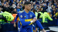 Marcos Rojo en La Bombonera, durante su estadía en Boca.