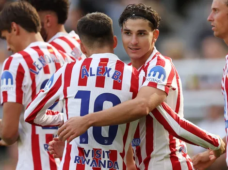 El gol de Julián Álvarez para Atlético de Madrid en un amistoso ante Newcastle
