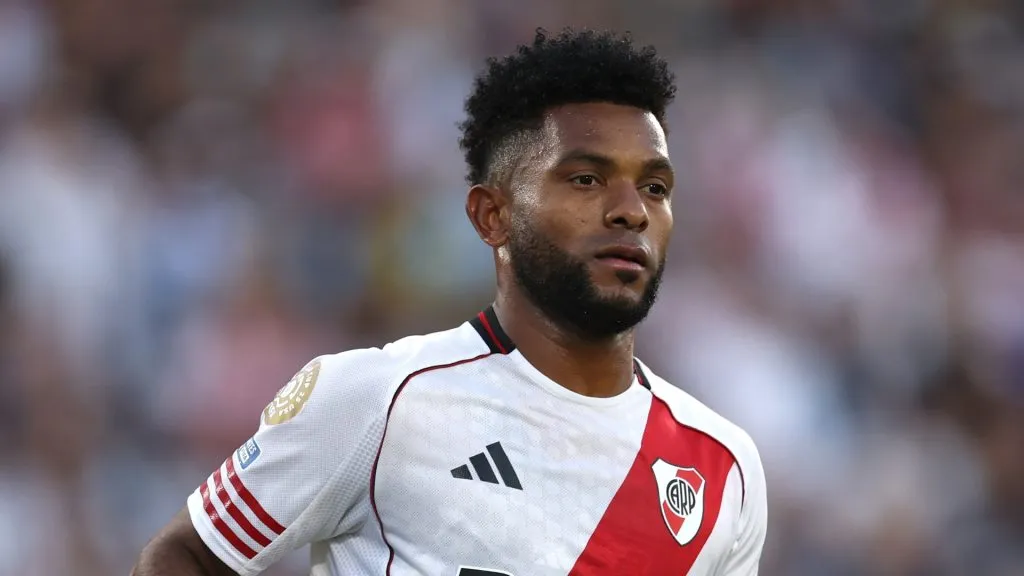 Miguel Borja, delantero de River.