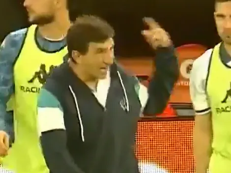 Los picantes gestos de Gustavo Costas a los hinchas de Boca tras el empate con Racing en La Bombonera