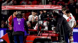 La lesión de Germán Pezzella en River vs. Independiente que le trae un dolor de cabeza a Marcelo Gallardo