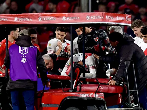 La lesión de Germán Pezzella en River vs. Independiente que le trae un dolor de cabeza a Marcelo Gallardo