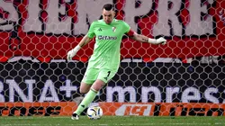 Franco Armani, la figura de River ante Independiente.