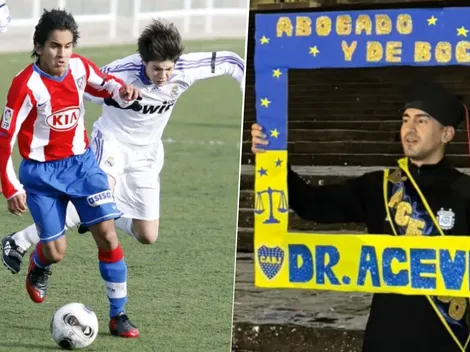 Jugó en Boca, River y Real Madrid, lo comparaban con Messi y hoy es abogado tras sufrir una dura lesión