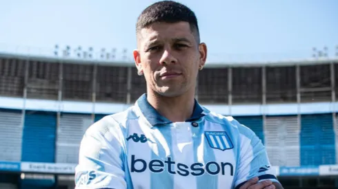 Con una chicana para Boca e Independiente, Racing presentó a Marcos Rojo