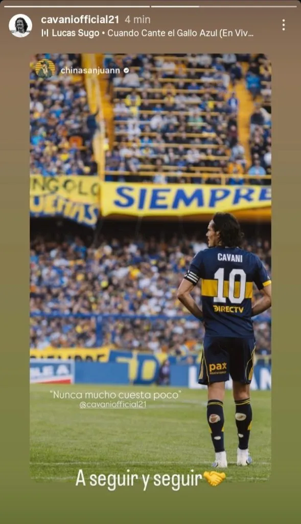 La historia de Edinson Cavani.