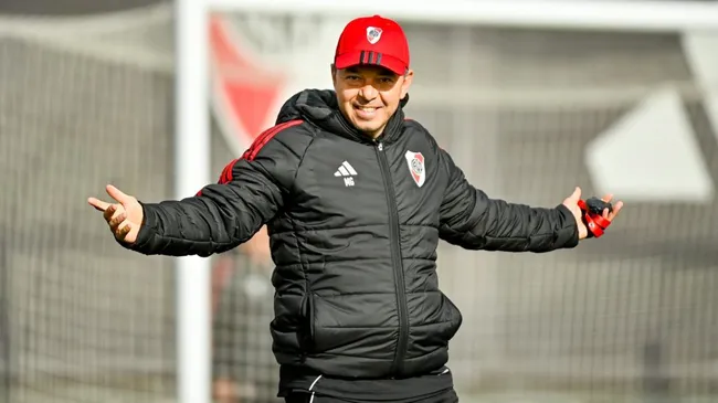 Marcelo Gallardo aplicaría una rotación vs. Lanús (Prensa River).