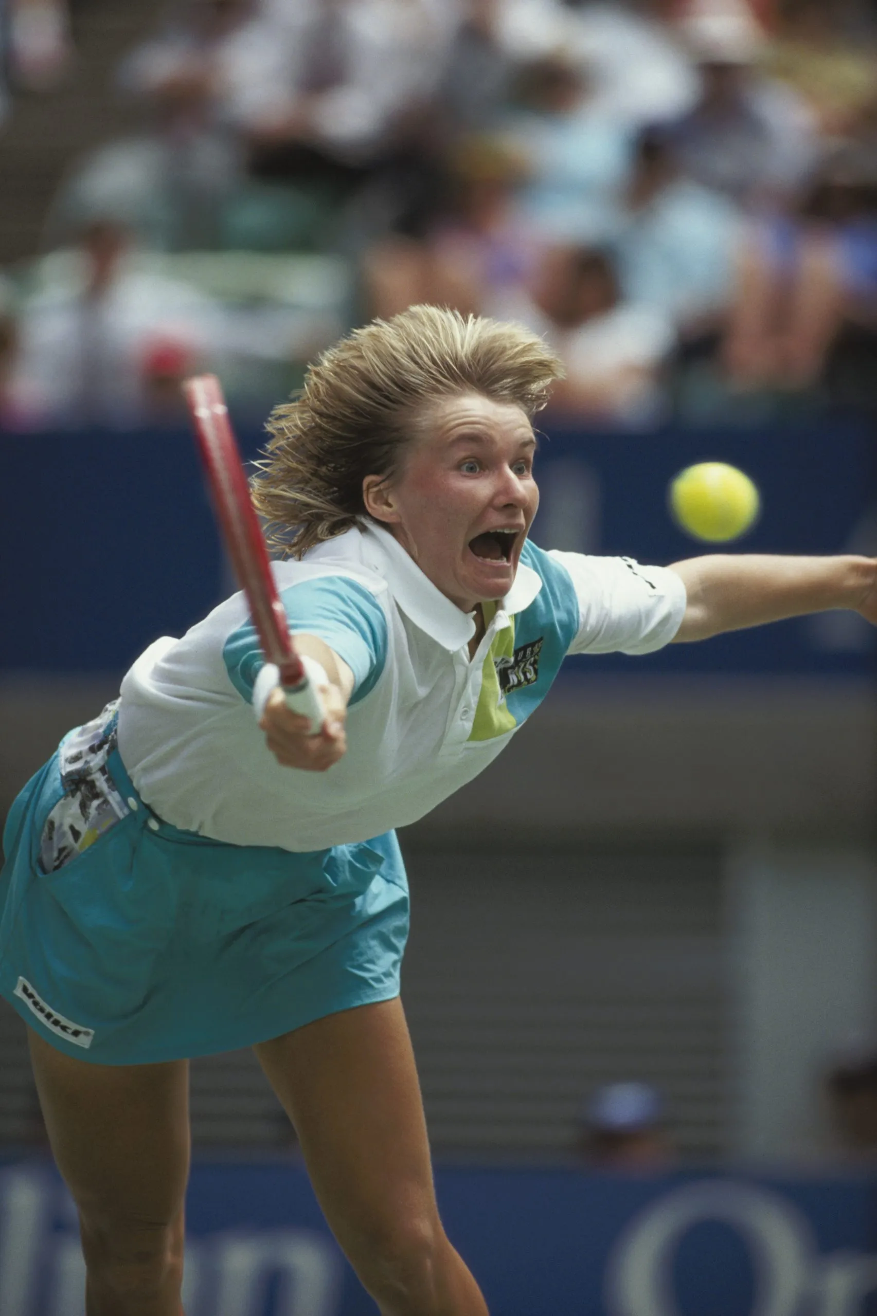 Jana Novotna en 1991. (Foto: Getty)