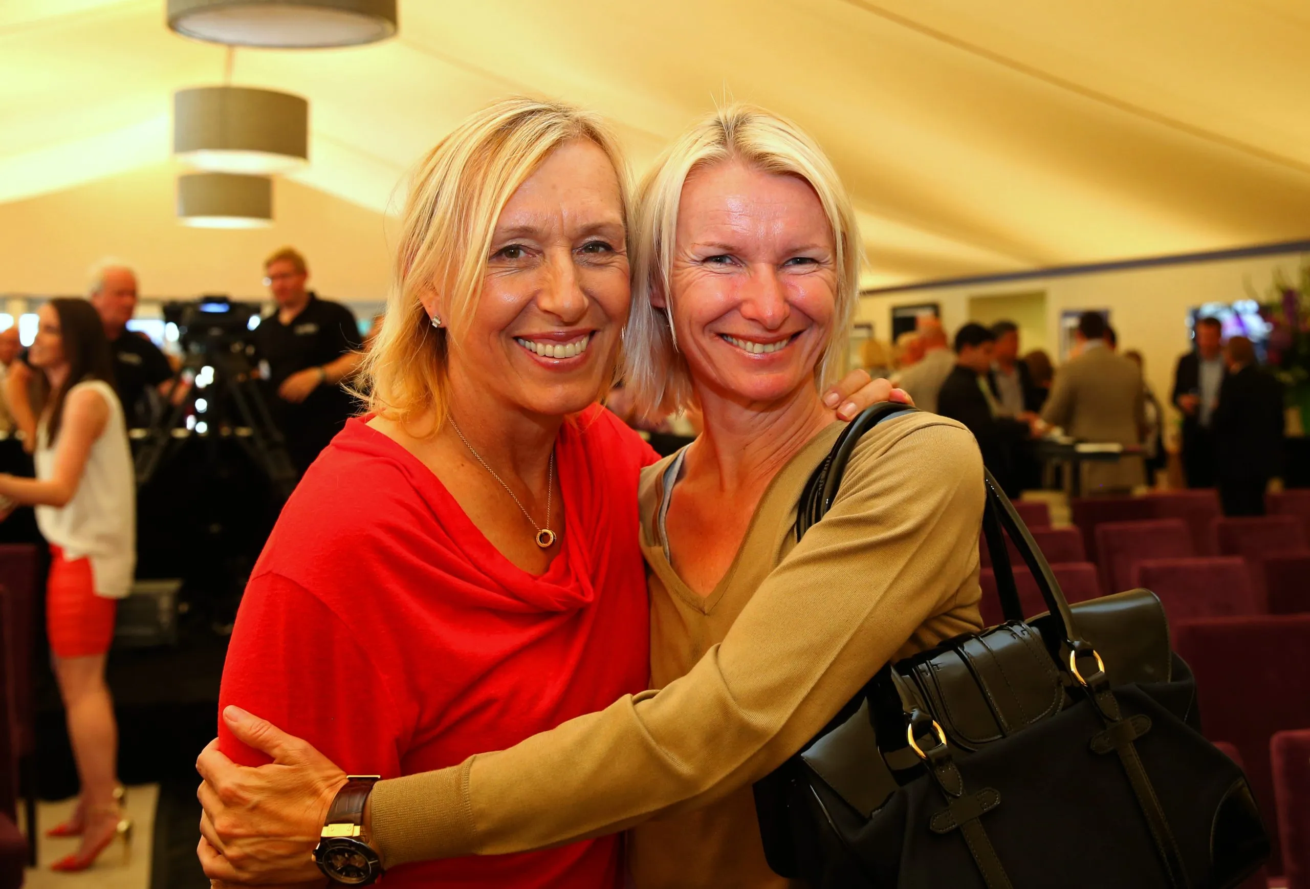 Navratilova y Novotna en 2013. (Foto: Getty).