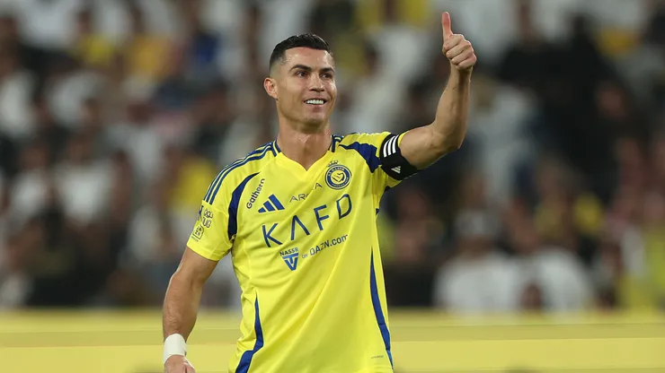 Cristiano Ronaldo, astro portugués con la camiseta de Al Nassr.