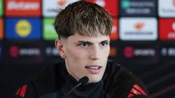 Alejandro Garnacho, delantero de Manchester United.