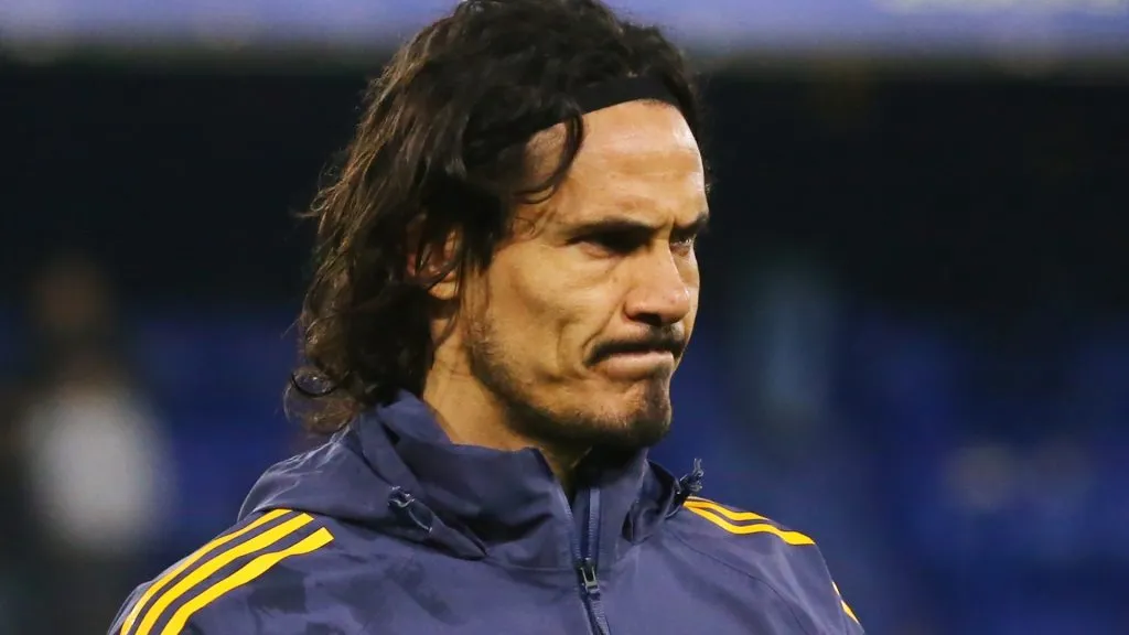 Edinson Cavani, jugador de Boca.