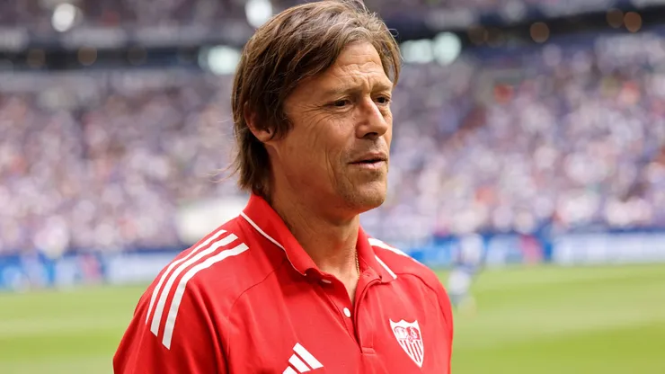 Matías Almeyda, entrenador del Sevilla.