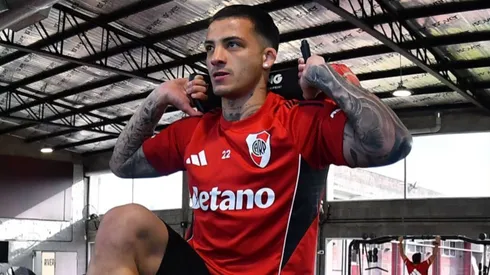 Kevin Castaño, mediocampista de River.