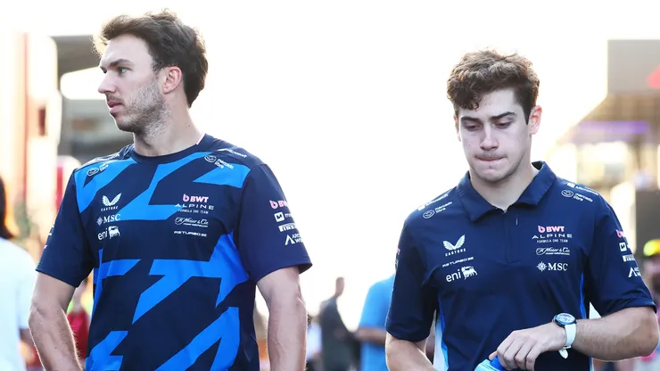 Pierre Gasly y Franco Colapinto, pilotos de Alpine.
