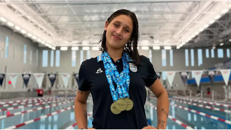 Agostina Hein, la promesa de 17 años que conquistó el primer oro para Argentina en los Panamericanos Junior