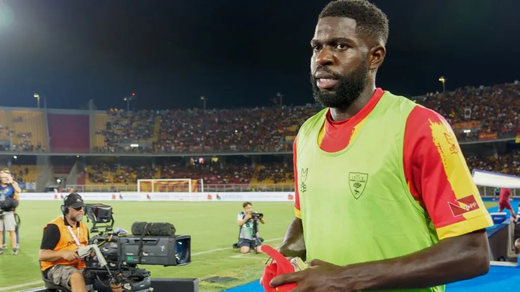 Samuel Umtiti en su paso por Lecce. (Getty Images)