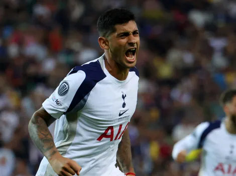 El gol de Cuti Romero para Tottenham ante PSG en la Supercopa