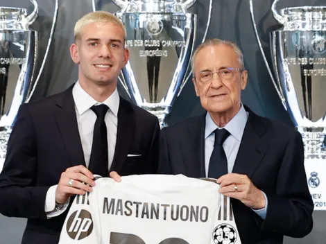 Mastantuono, en su presentación en Real Madrid: "El club más grande del mundo"