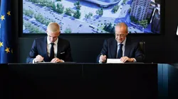 Franco Mastantuono y Florentino Pérez