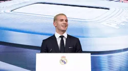 Franco Mastantuono en su presentación en el Real Madrid.