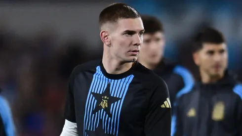 Franco Mastantuono en la Selección Argentina