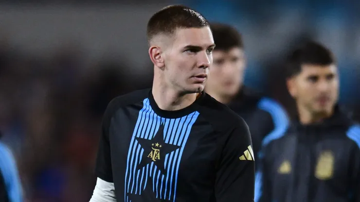Franco Mastantuono en la Selección Argentina