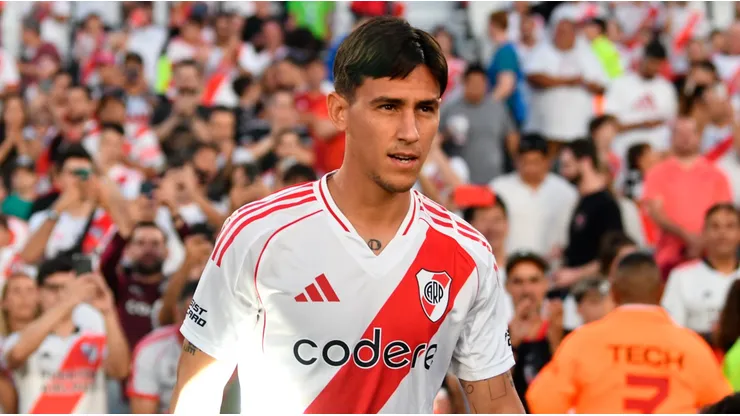 Matías Rojas en su paso por River.