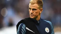 Joe Hart ve al City como campeón de la Premier