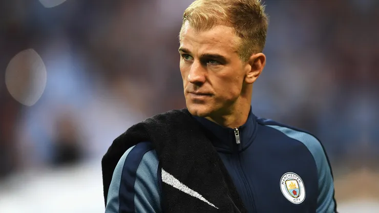 Joe Hart ve al City como campeón de la Premier