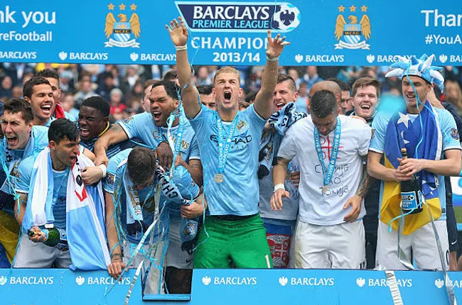 Joe Hart ganó dos Premier League con Manchester City, ambas antes de que llegue Guardiola.