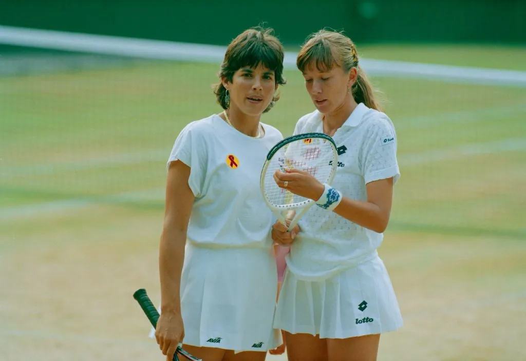 Gigi Fernández y Natasha Zvereva, una dupla histórica. (Foto: Getty).