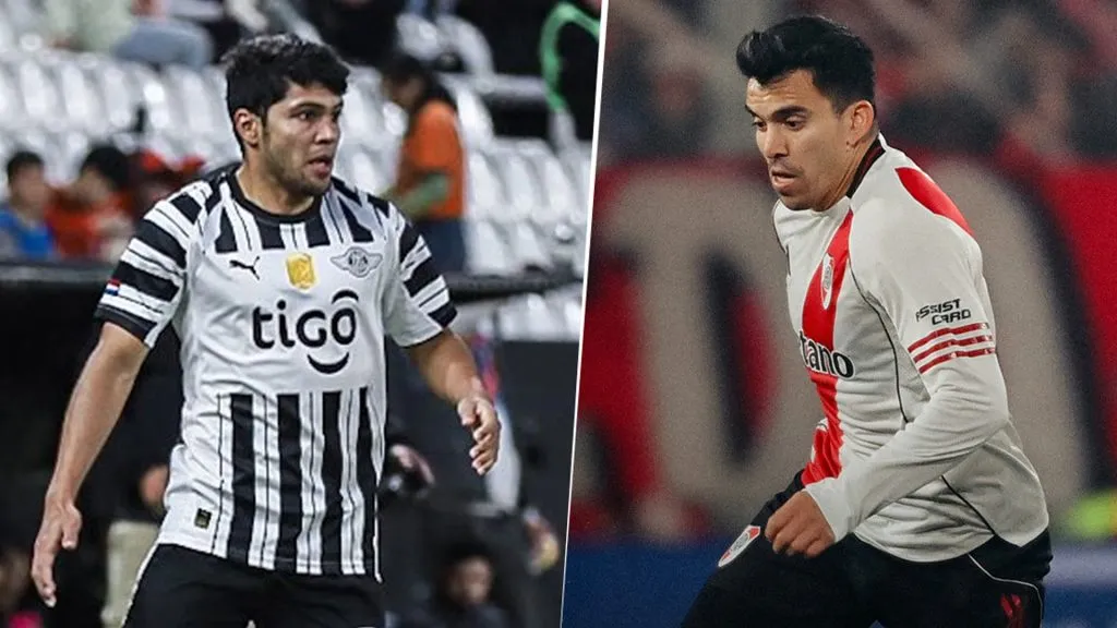 Libertad y River se enfrentan en el Estadio La Huerta.