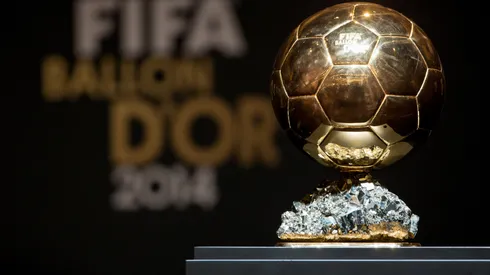 El trofeo del Balón de Oro.