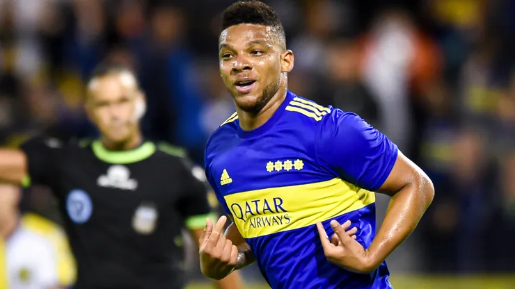Frank Fabra, defensor colombiano de Boca Juniors.
