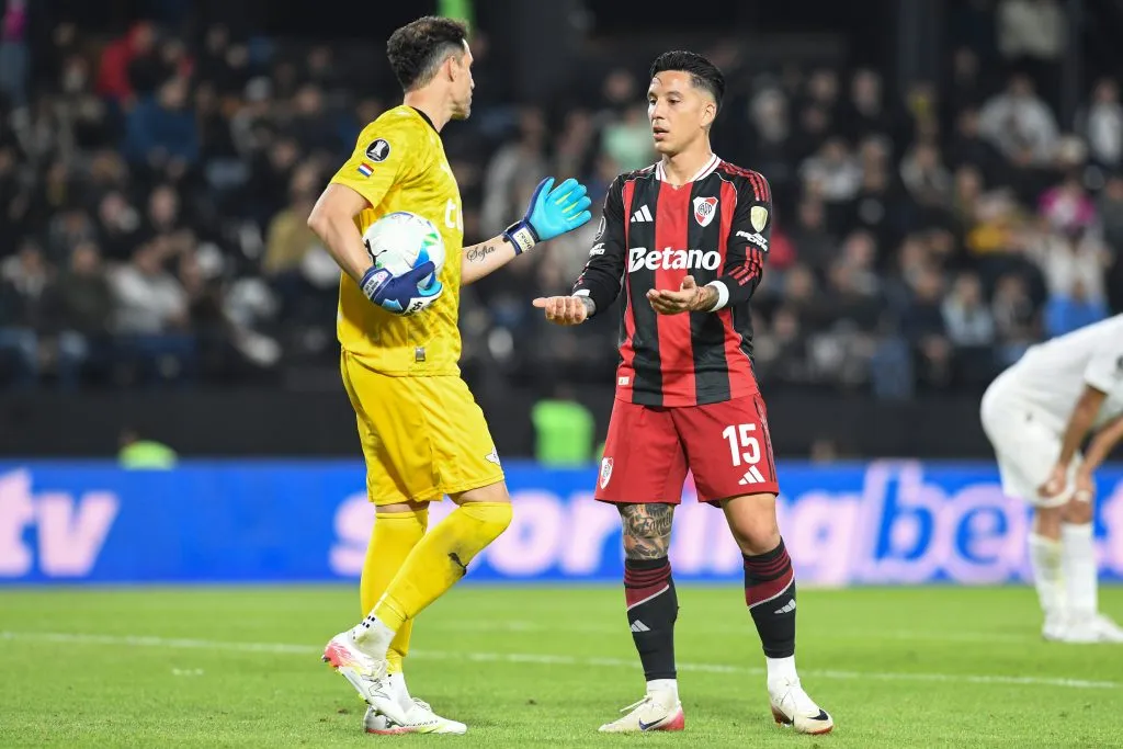 Martín Silva y Sebastián Driussi. (Foto: Getty).