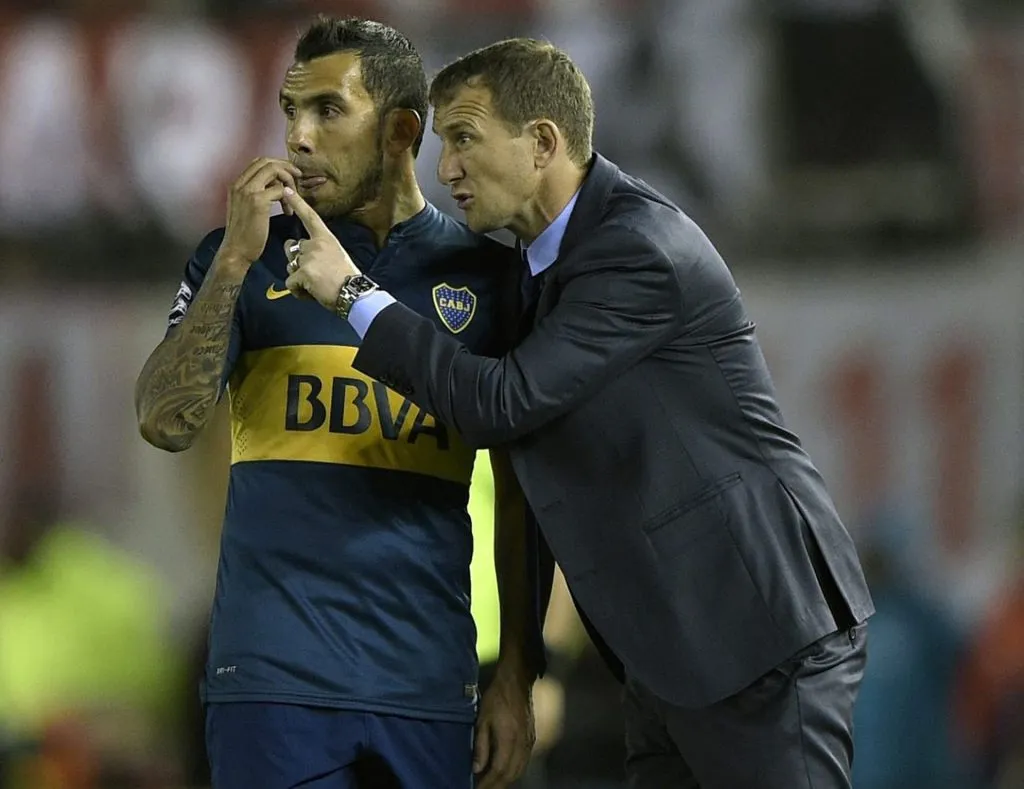 Arruabarrena consiguió dos títulos con Boca y sufrió una dura eliminación ante River en la Libertadores 2015.