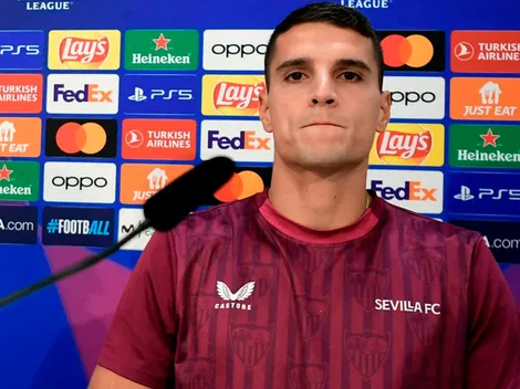 Almeyda habló del regreso de Lamela al Sevilla: "Su físico le dijo basta"