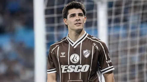 Vicente Taborda en su paso por Platense.