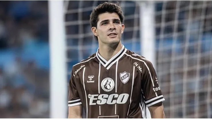 Vicente Taborda en su paso por Platense.