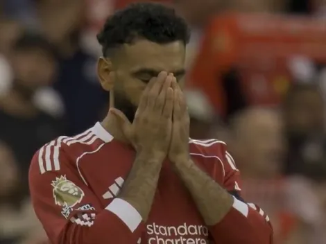 La emoción de Mohamed Salah y Mac Allister en el homenaje que Liverool le dio a Diogo Jota antes del debut por Premier League