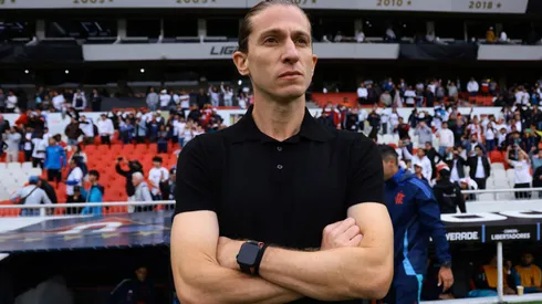 Filipe Luis, entrenador de Flamengo.