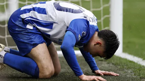 Facundo Buonanotte colgado en Brighton