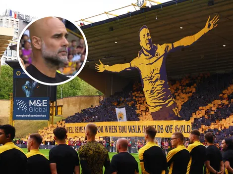 El sentido homenaje a Diogo Jota que emocionó a Pep Guardiola en la previa de Wolverhampton vs. Manchester City