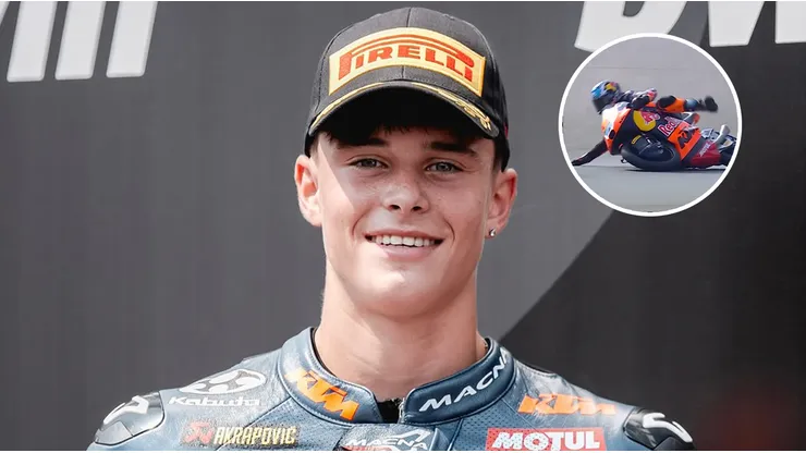Desafiando las leyes de la física: la salvada de Valentín Perrone de la que hablan todos en el MotoGP tras la histórica pole