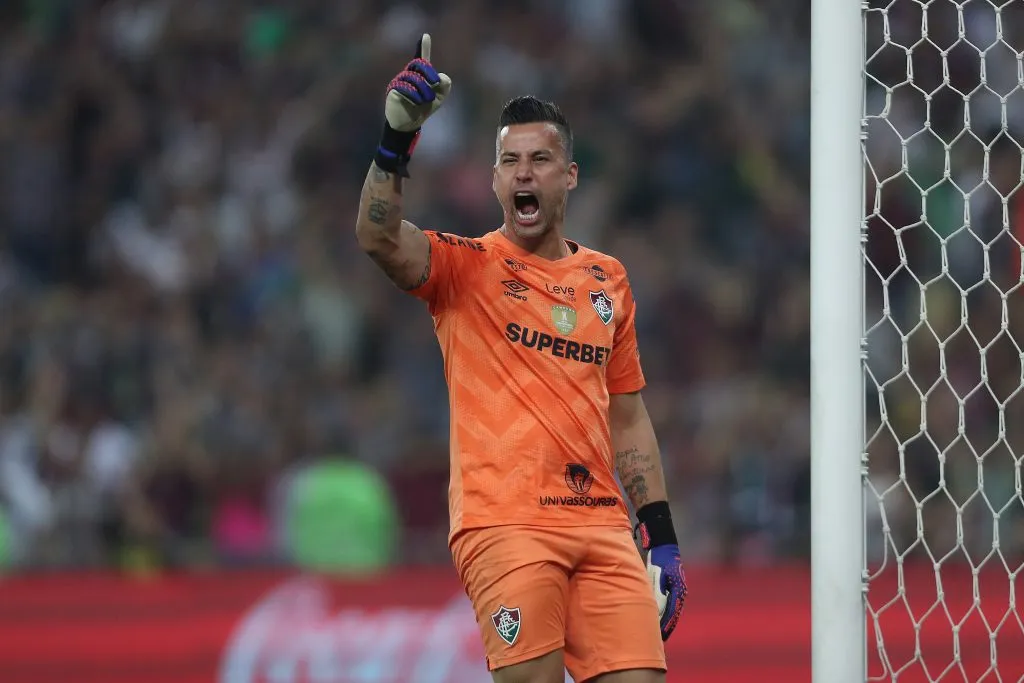 Fábio, experimentado arquero brasileño de Fluminense. (Getty Images)
