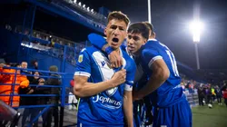 Braian Romero, autor del gol agónico para Vélez ante Independiente.