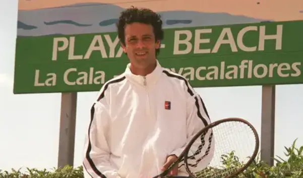 Juan Aguilera en 1999.