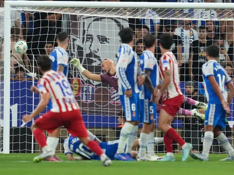 El golazo de tiro libre de Julián Álvarez ante Espanyol